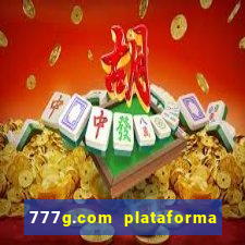 777g.com plataforma de jogos